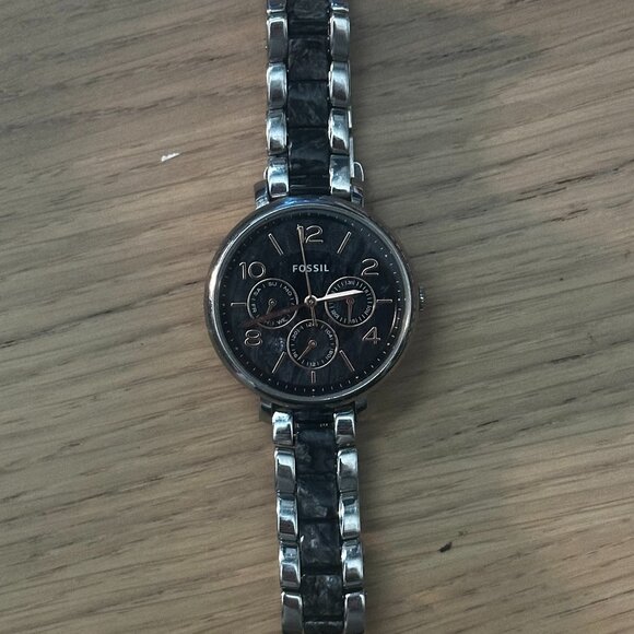 Jacqueline 2-Tone Fossil Watch main image 4